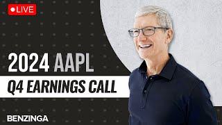 🔴WATCH LIVE Apple Q4 2024 Earnings Call  AAPL [upl. by Haida]