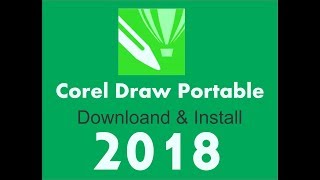 How to download Corel Draw Portable in hindi 2019 [upl. by Yllah]