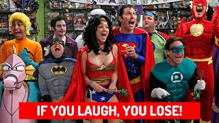 The Big Bang Theory Funny Moments  Try NOT To Laugh Challenge impossible [upl. by Leirbaj]