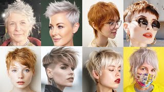 NEW FASHIONABLE HAIRCUTS FOR WOMEN FOR SHORT AND MEDIUM HAIR IN 2024 [upl. by Direj408]