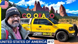 USA17🇺🇸 ചുവപ്പിന്റെ പറുദീസ🔥COLORADO AMERICA  Travelista 💥🇺🇸 [upl. by Ynaffets]