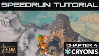 Breath of the Wild Speedrun Tutorial Chapter 4  Segment 2  Cryonis OLD ROUTE [upl. by Dremann]