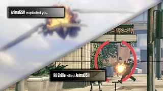 Player Blows Up My Alkonost For No Reason and Instantly Regrets It In GTA Online Freemode [upl. by Seessel]