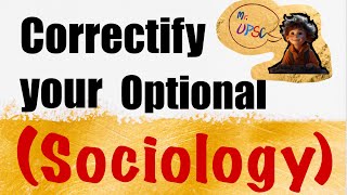 SOCIOLOGYoptionalCORRECT your ERRORS by Mr UPSC [upl. by Toddie]