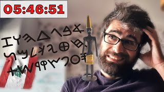 Saying the ancient Phoenician alphabet for 6 hours straight [upl. by Leonsis416]