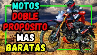 LAS MOTOS DOBLE PROPÓSITO MAS BARATAS EN MÉXICO [upl. by Yendroc974]