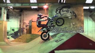 Graham Jarvis training at The Works skate park Leeds [upl. by Idnew]