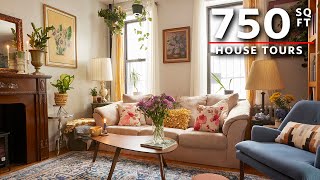 House Tours This 2600 Brooklyn Rental is Bold on a Budget [upl. by Alaecim]