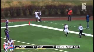 Altavista QB Juan Thornhill 19 yd jump pass to Demitre Maulbeck for TD [upl. by Alegnaed]