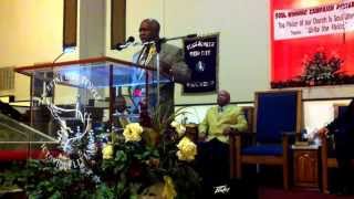 Truevine Holy Temple Church FGNLA Apostle JA Jones Words of Inspiration [upl. by Eirffej807]