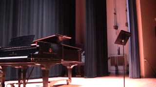 Rowan University  Michael Binkins clarinet Senior Recital [upl. by Aneekas]