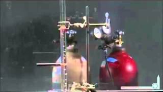 Chemical Demonstrations Hydrogen Chlorine Laser Reaction [upl. by Enilrac]