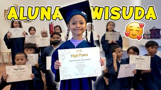 ALUNA WISUDA SUDAH LULUS LES BAHASA INGGRIS WOW SENANG BANGET [upl. by Hansen489]