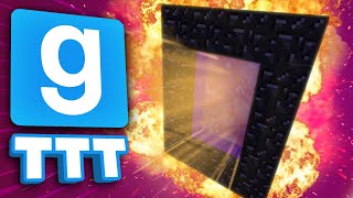 WATCH OUT FOR DANGER PORTALS  Gmod TTT [upl. by Ford]