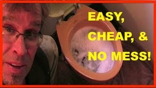 How to Unclog a Toilet  Clogged toilet TRADE SECRET [upl. by Octave]