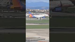 Jet2holidays Boeing 75727B  Landing  Naples Capodichino Airport  RWY 06 LIRN [upl. by Ojeillib]