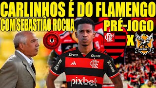 PRÉ JOGO FLAMENGO X NOVA IGUAÇU WESLEY VETADO PELO DM CARLINHOS NOVO ATACANTE DO FLAMENGO [upl. by Evatsug260]