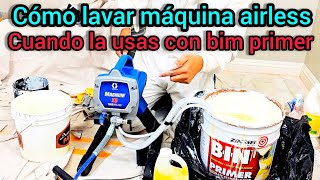 Graco Magnum X5 Cómo limpiar la máquina cuando usas Bin primer [upl. by Yremogtnom]