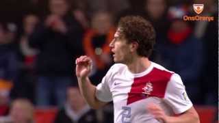 Highlights Daryl Janmaat against Romania 26032013 [upl. by Lita]