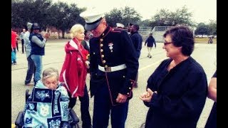 Marine Corps Graduation Austin Knott Plt 2088 MCRD Parris Island The tradition continues [upl. by Adlev]