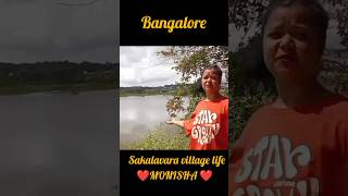 Bangalore 🤟 sakalavara  village shorts nature villagelife sundaribastiashok [upl. by Shandie]