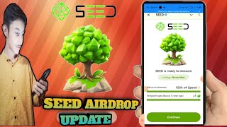 Seed Airdrop Update How to Work on Seed Airdrop Seed airdrop listingUrduHindi [upl. by Saiff173]