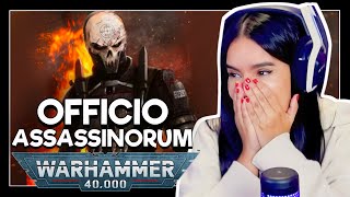 ⚠️FACCIONES WARHAMMER 40K Officio Assassinorum⚠️ Reacción 3Huntle0 [upl. by Nueormahc]