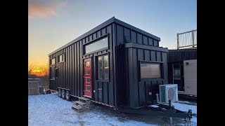 Dramatically modern tiny house designed for a geek [upl. by Leander]