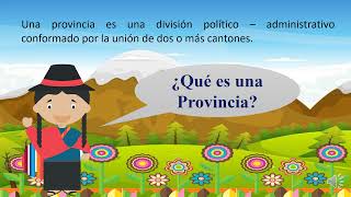 PROVINCIAS Y AUTORIDADES DEL ECUADOR [upl. by Ymassej]