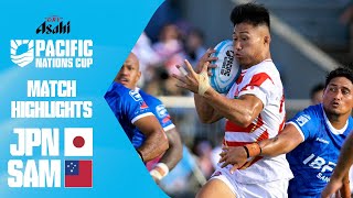 Semifinal epic 🔥  Japan v Samoa  Match Highlights  Asahi Super Dry Pacific Nations Cup [upl. by Reese102]