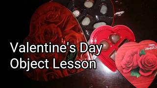 Valentines Day Object Lesson  Hardened Heart [upl. by Havener]