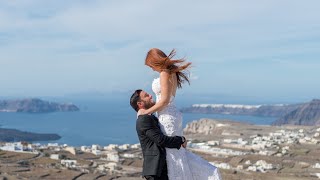 Traditional Greek Wedding in Santorini  Manolis amp Gkeli  by Phosart Cinematography [upl. by Nathaniel]