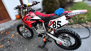 I bought a 2STROKE DIRT BIKE and its BROKEN [upl. by Kalfas454]