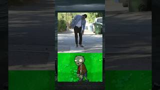 Plants vs zombies in real life pvz plantsvszombies memes pvz2 [upl. by Ecreip]