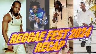 REGGAE FEST 2024 RECAP  ALKALINE GEARING UP  USHER HIGHLIGHTS MASICKA  WHATS NEXT [upl. by Banwell]