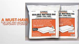 Sealable Mattress Bag  Plastic Mattress Cover for Moving and Storage [upl. by Foley]