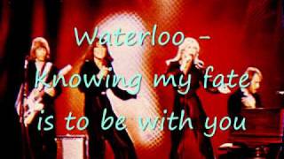 Waterloo ABBA lyrics [upl. by Atalee]