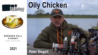 Carpology amp DT Baits  Peter Siegert talks about Oily Chicken [upl. by Nolrac465]