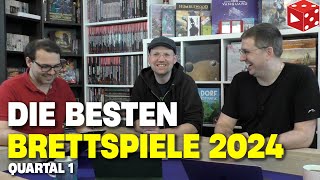 Spielspaß garantiert Carls Flos amp Bens Top 15 Brettspiele aus dem 1 Quartal 2024 [upl. by Merce201]