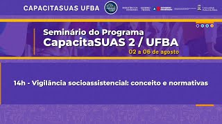 050821  14h  Vigilância socioassistencial conceito e normativas [upl. by Backer774]