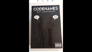 Codenames Board Game Adult Version  Rules amp 2Player Option [upl. by Ahsiem]