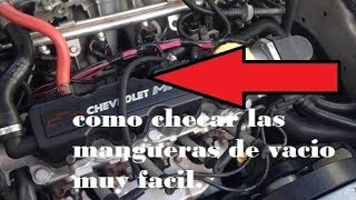 Como checar las mangueras de vacío de mi auto [upl. by Kelcy676]