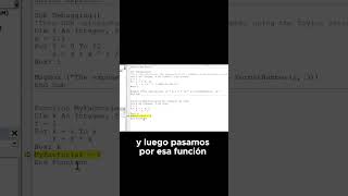 Depuración paso a paso en Visual Basic Excel  Clase 93 [upl. by Ojytteb516]