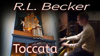 Toccata in G minor  RL Becker  Grote Kerk Harderwijk [upl. by Oiretule]