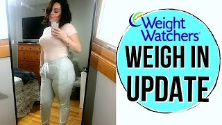 WEIGH IN UPDATE  WEIGHT WATCHERS SMART POINTS  DANIELA DIARIES [upl. by Giah]