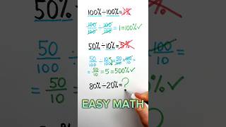 Best Way to Divide Percentages 🔢maths mathtrick percentage percentagemath percentagemaths [upl. by Mcdermott624]