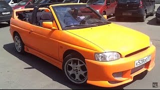 Ford Escort Cabriolet XR3i 20 132 hp 1992 Exterior Walkaround [upl. by Nitz]