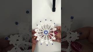 Fiocchi di neve alluncinetto shorts crochet diy tutorial uncinetto uncinettotutorial natale [upl. by Mathilde]