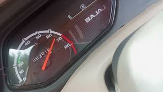 meter reading in auto bajaj maxima [upl. by Ydnem984]