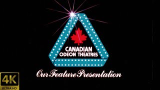 Canadian Odeon Theatres  Our Feature Presentation 1980 4K FTD0729 [upl. by Mcevoy]